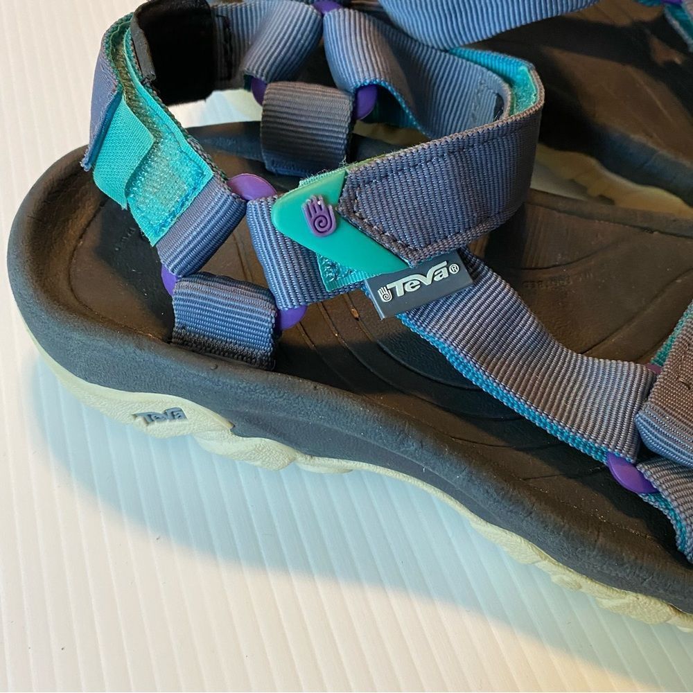 Teva unisex blue hiking waterproof Hurricane shoes sandals-6 - Picture 6 of 7